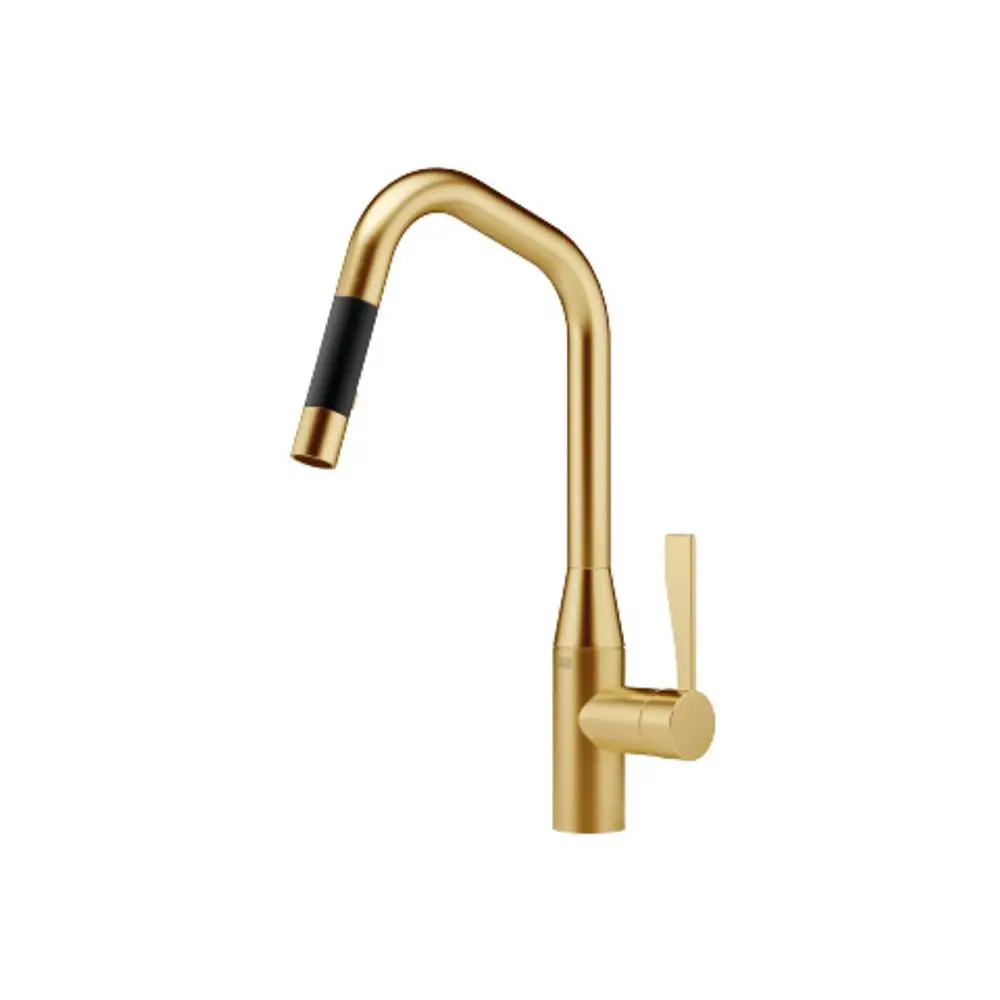 DORNBRACHT Einhebelmischer Pull-down mit Brausefunktion SYNC 33875895 Messing gebürstet (23kt Gold), 33875895-28 Galeriebild 1